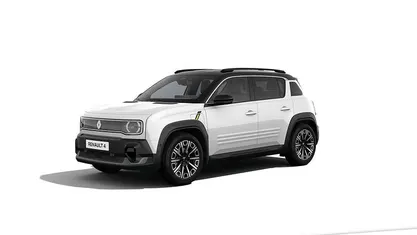 Arktisweiss + black pearlschwarz metallic (weiß) Neu 2025 Renault 4 E-Tech Iconic SUV | 36.479 € (Fairer Preis)