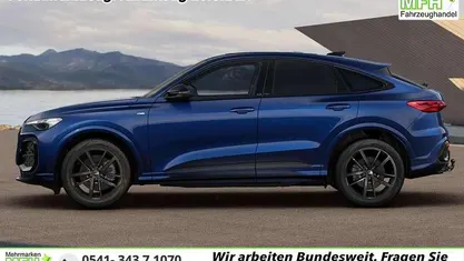 Navarrablau metallic Neu 2025 Audi Q5 Sportback S-Line SUV | 69.026 € (Fairer Preis)