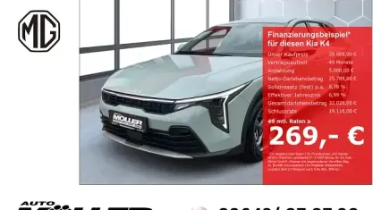 Neu Kia K4 Comfort 150 PS (110 kW) 2026 Interstellar grau metallic Limousine
