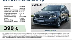 Auroraschwarz Gebraucht 2024 Kia Sorento Premium SUV | 47.450 € (Superpreis)