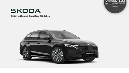 Neu Skoda Octavia SportLine 150 PS (110 kW) 2026 Schwarz Kombi