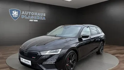 Gebraucht Skoda Octavia RS 245 PS (180 kW) 2023 Schwarzmagic perleffekt Kombi
