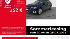 Blau Gebraucht 2024 Audi A3 Sportback Advanced Limousine | 27.989 € (Superpreis)