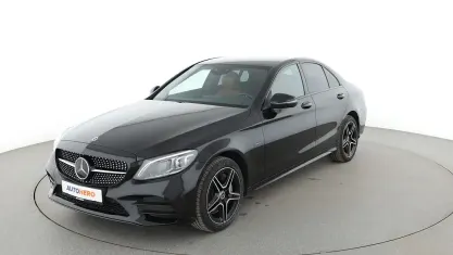 Gebraucht Mercedes C300e AMG line 2020 Schwarz Limousine