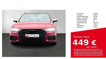 Gebraucht Audi S6 Ambiente 344 PS (253 kW) 2021 Tangorot metallic Kombi