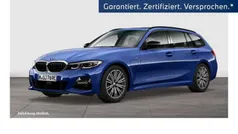 Blau Gebraucht 2021 BMW 330e M Sport Kombi | 33.880 € (Fairer Preis)