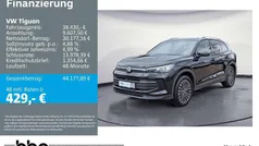 Grenadillschwarz metallic Gebraucht 2025 VW Tiguan Life SUV | 38.430 € (Fairer Preis)