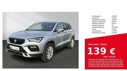 Gebraucht 2022 Seat Ateca Style SUV | 20.480 € (Fairer Preis)