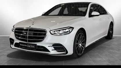 Gebraucht Mercedes S400 AMG 330 PS (242 kW) 2021 Designo diamantweiß bright Limousine