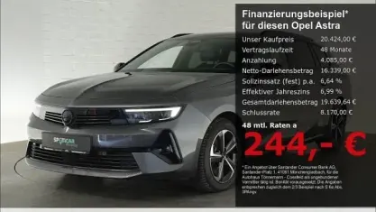 Gebraucht Opel Astra 131 PS (96 kW) 2024 Grau Kleinwagen