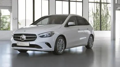 Gebraucht Mercedes B180 Progressive 136 PS (100 kW) 2019 Unilack polarweiß Van / Kleinbus