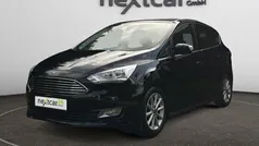 Black metallic Gebraucht 2016 Ford C-MAX Titanium Van / Kleinbus | 5.090 €