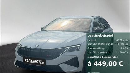 Nowe Skoda Octavia RS 265 KM (194 kW) 2026 Biały Kombi