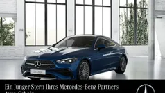 Metalliclack spektralblau Gebraucht 2024 Mercedes CLE200 AMG Coupé | 54.822 € (Fairer Preis)