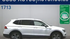 Pure white Gebraucht 2020 VW Tiguan Allspace Highline SUV | 21.450 € (Guter Preis)