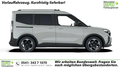 Cactus grey / dach: weiß Neu 2025 Ford Courier Active Van / Kleinbus | 33.211 € (Fairer Preis)