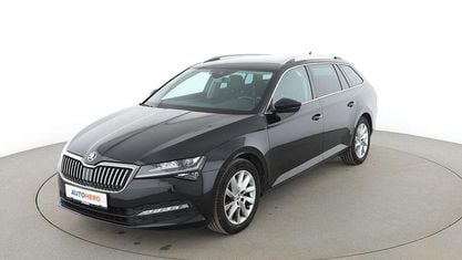 Używany Skoda Superb Ambition 150 KM (110 kW) 2020 Czarny Kombi