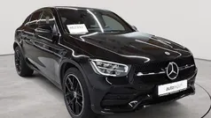 Obsidianschwarz metallic Gebraucht 2022 Mercedes GLC220 AMG line Plus Coupé | 46.490 € (Fairer Preis)