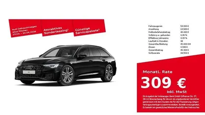 Gebraucht Audi A6 Advanced 286 PS (210 kW) 2025 Schwarz Kombi