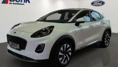 Gebraucht Ford Puma Titanium 125 PS (91 kW) 2022 Frostweiß SUV