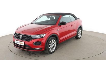 Gebraucht VW T-Roc Cabriolet R-line 150 PS (110 kW) 2021 Rot Cabrio