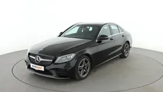 Schwarz Gebraucht 2019 Mercedes C220 AMG line Limousine | 29.750 € (Fairer Preis)