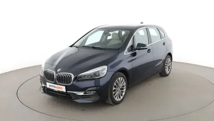 Gebraucht BMW 218 Active Tourer Luxury Line 140 PS (102 kW) 2018 Blau Van / Kleinbus