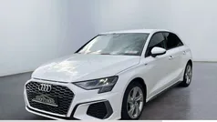 Ibisweiss Gebraucht 2024 Audi A3 Sportback S-Line Limousine | 25.580 € (Fairer Preis)