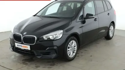Gebraucht BMW 218 Gran Tourer Advantage 140 PS (102 kW) 2019 Schwarz Van / Kleinbus