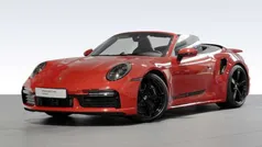 Rot Gebraucht 2023 Porsche 911 Turbo S Cabriolet Cabrio | 254.900 € (Superpreis)