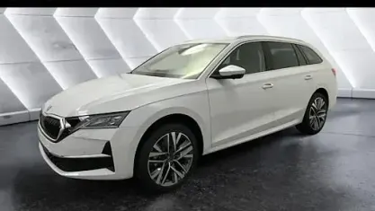 Nouă Skoda Octavia 150 CP (110 kW) 2025 Alb Break