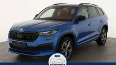 Race blau metallic Gebraucht 2022 Skoda Kodiaq SportLine SUV | 34.995 € (Fairer Preis)
