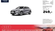 Silber Gebraucht 2024 Audi A3 Sportback Advanced Limousine | 29.940 € (Superpreis)