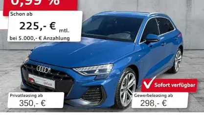 Gebraucht Audi A3 S-Line 204 PS (150 kW) 2025 Blau Limousine