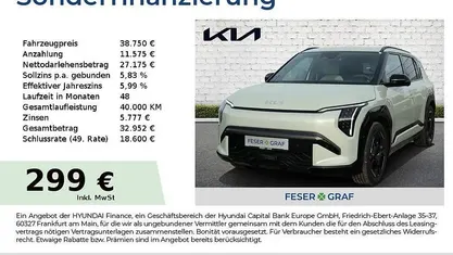 Gebraucht 2025 Kia EV3 GT-Line SUV | 38.750 € (Fairer Preis)