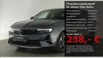 Używany Opel Astra 131 KM (96 kW) 2024 Szary Hatchback