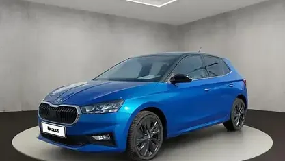 Gebraucht Skoda Fabia Style 110 PS (80 kW) 2022 Raceblau metallic / blackmagic perleffekt Kleinwagen