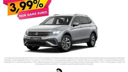 Gebraucht VW Tiguan Allspace Life 150 PS (110 kW) 2024 Silber SUV