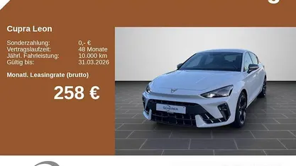 Weiß (metallic) Gebraucht 2025 Cupra Leon Limousine | 27.600 € (Guter Preis)