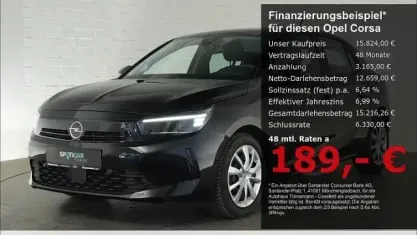 Gebraucht Opel Corsa Edition 101 PS (74 kW) 2025 Schwarz Kleinwagen