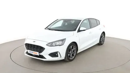 Gebraucht Ford Focus ST-Line 125 PS (91 kW) 2018 Weiß Limousine
