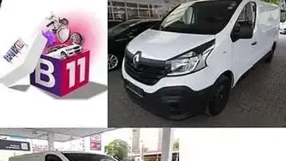 Käytetty Renault Trafic Komfort 90 HP (66 kW) 2016 Valkoinen Tila-auto