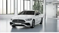 Weiß Gebraucht 2024 Mercedes C300e AMG line | 54.900 € (Fairer Preis)