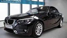 Schwarz Gebraucht 2021 BMW 218 Advantage Cabrio | 24.870 € (Fairer Preis)