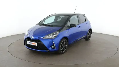 Gebraucht Toyota Yaris Style 101 PS (74 kW) 2017 Blau Kleinwagen