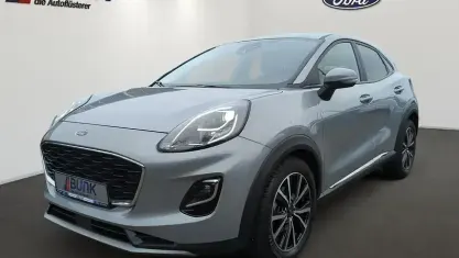 Gebraucht Ford Puma Titanium 125 PS (91 kW) 2022 Blazer blau SUV