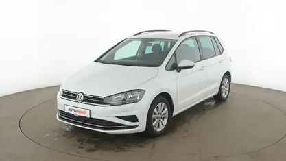 Gebraucht VW Golf Sportsvan Comfortline 116 PS (85 kW) 2019 Weiß Van / Kleinbus