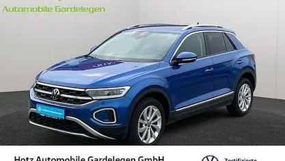 Second-hand VW T-Roc Style 150 CP (110 kW) 2023 Albastru SUV