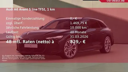 Gebraucht 2026 Audi A6 Advanced Kombi | 88.999 €