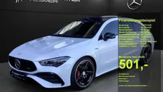 Digitalweiß Gebraucht 2023 Mercedes CLA35 AMG Shooting Brake AMG Kombi | 45.590 € (Fairer Preis)